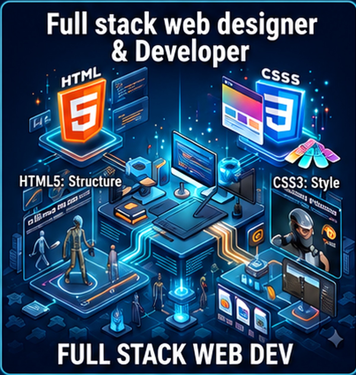Full Stack Web Designer & Developer — HTML5, CSS3 and more